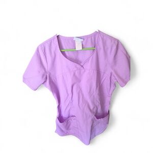 SB Scrubs Light Purple Women's Scrub Top